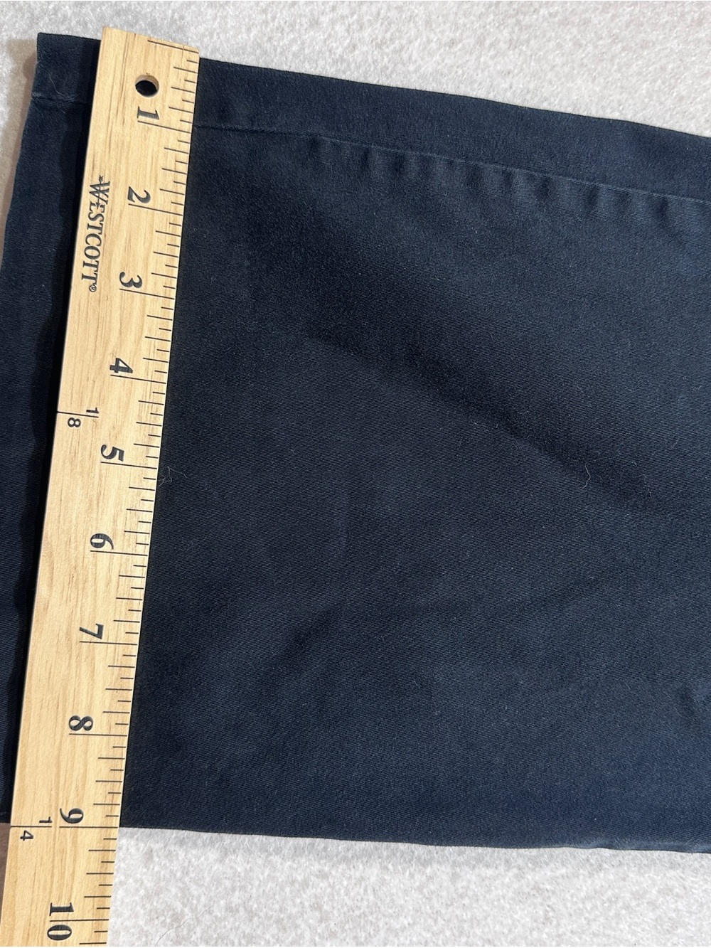 JM Collection Dark Navy Wide-Leg Jeans size 10 - Picture 4 of 7